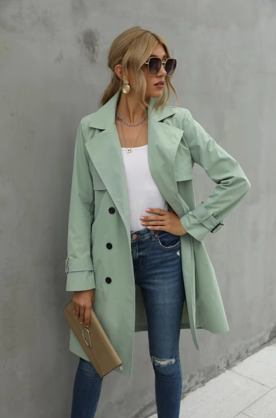 Women's All-Season Trench Coat