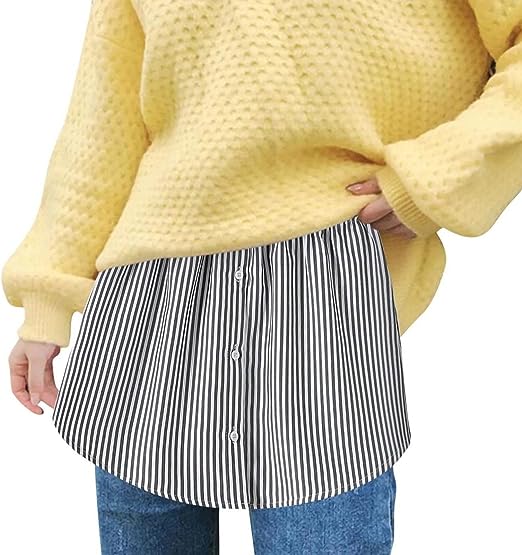 Women's Shirt Extender with Elastic Waistband