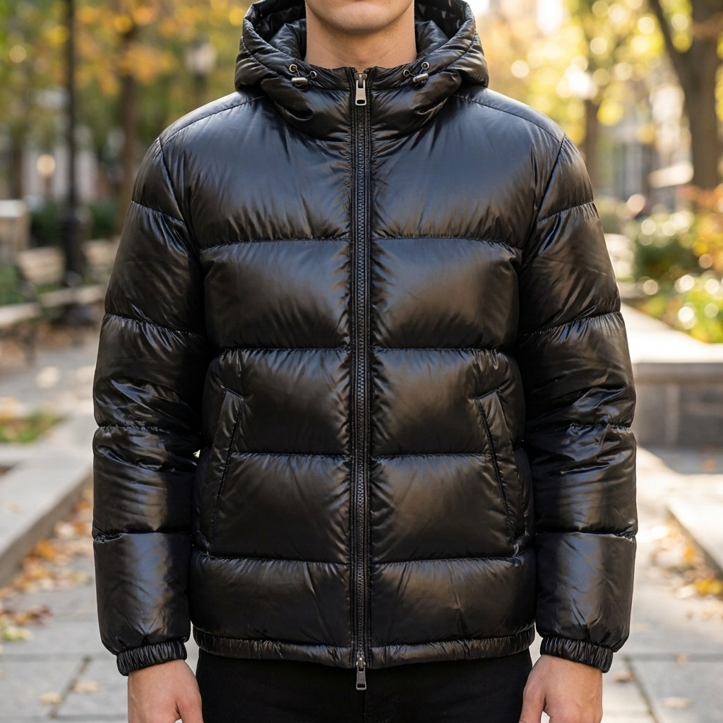 100% Down Water-Repellent Puffer Jacket