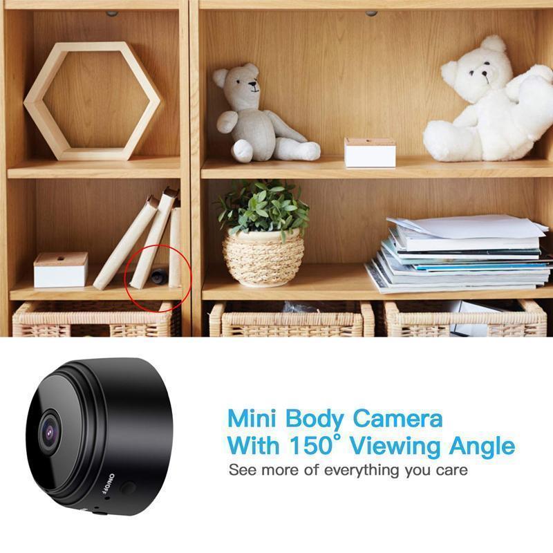 1080p WiFi Mini Camera - Secure Your Home Anytime and Anywhere
