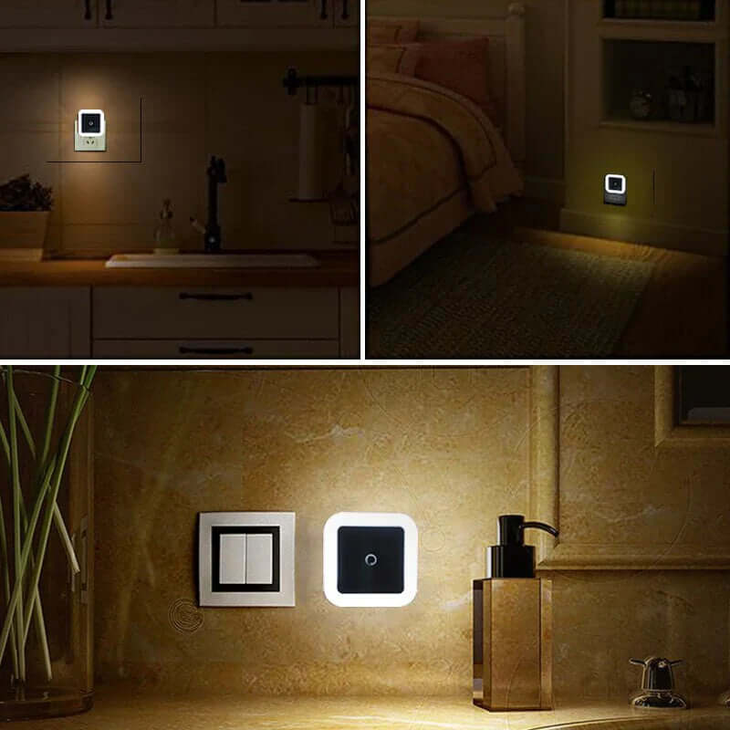 2-pack LED Night Lights with Motion Sensor