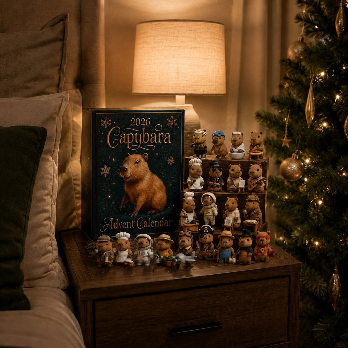 2026 Capybara Advent Calendar - 24-Day Countdown