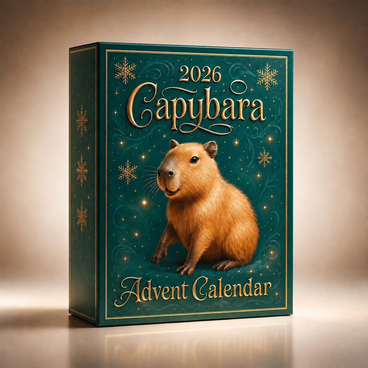 2026 Capybara Advent Calendar - 24-Day Countdown