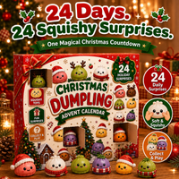 24 Days of Christmas Mini Squishies