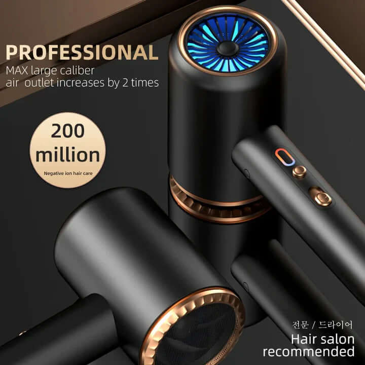 2400W Hair Dryer with Ion Technology - Fast Drying