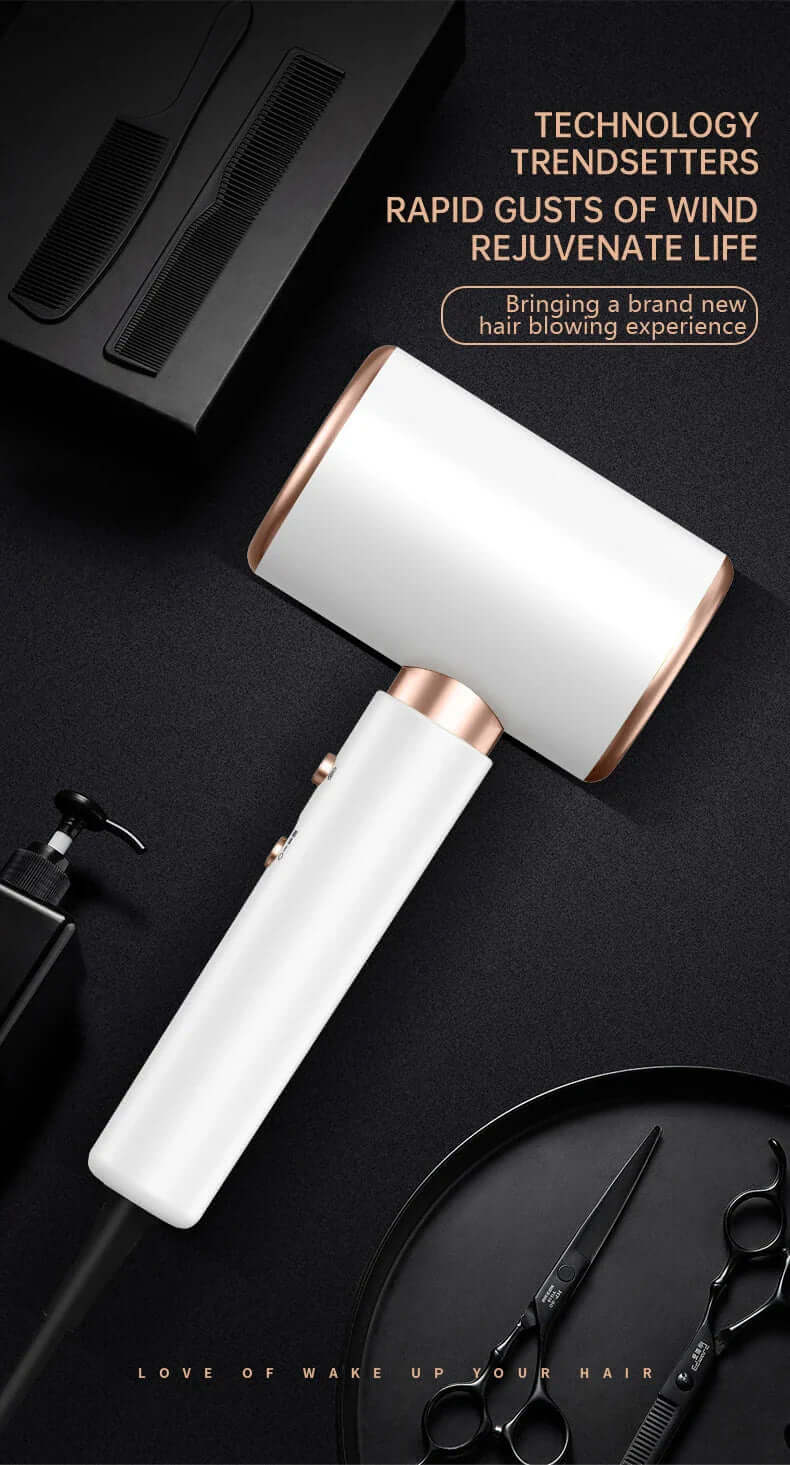 2400W Hair Dryer with Ion Technology - Fast Drying
