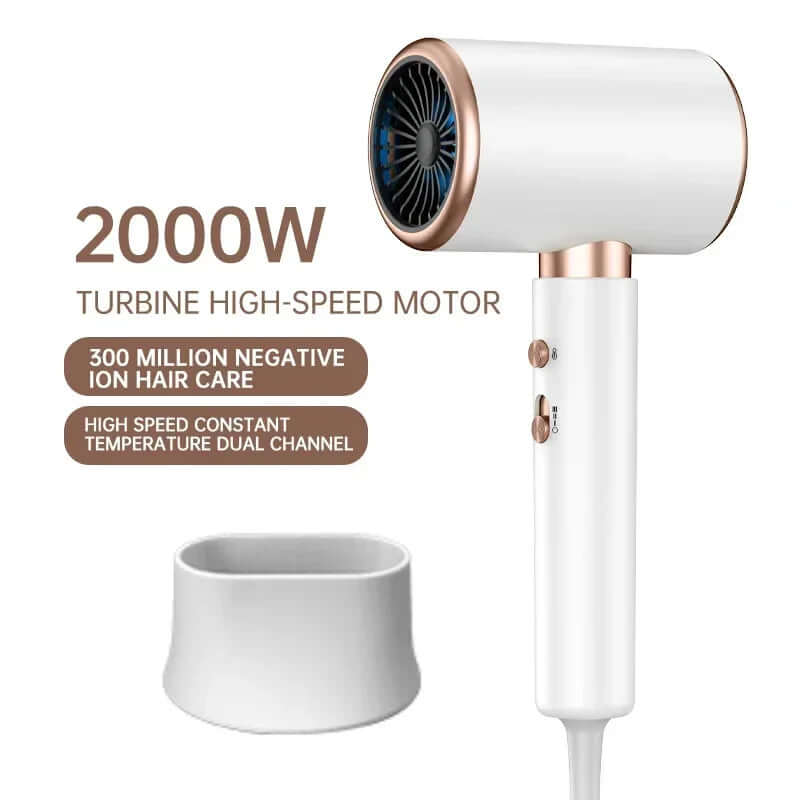 2400W Hair Dryer with Ion Technology - Fast Drying