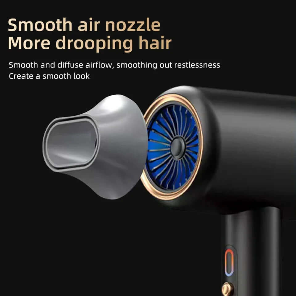 2400W Hair Dryer with Ion Technology - Fast Drying