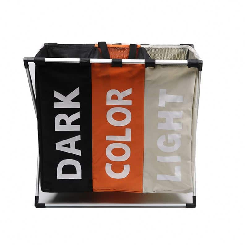 3-Section Laundry Hamper