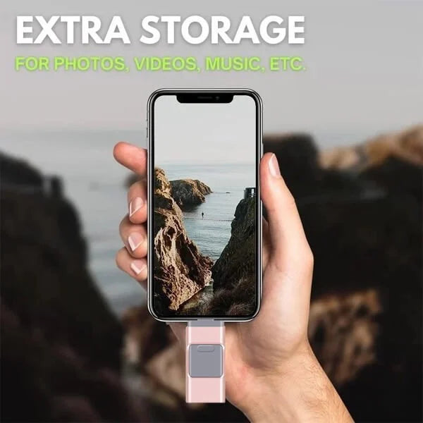 4-in-1 USB Flash Drive | Fast & Secure Storage
