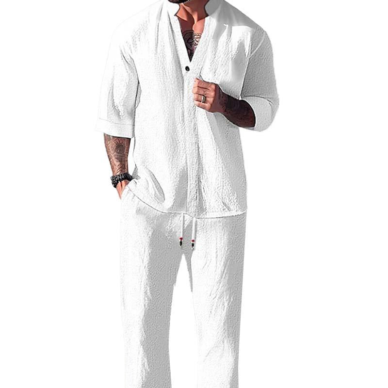 Image of Franklin | Men's 3/4 Sleeve Lounge Set
