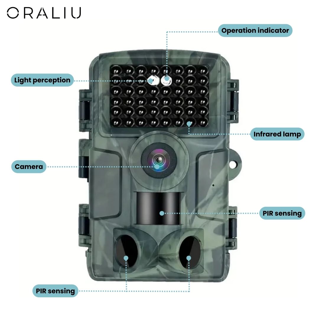 4K Ultra HD Wildlife Camera with 60MP and App Control
