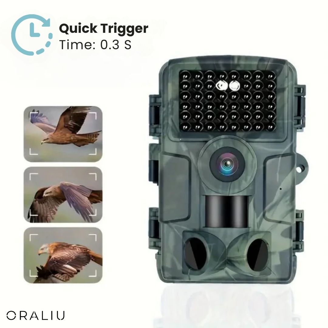 4K Ultra HD Wildlife Camera with 60MP and App Control