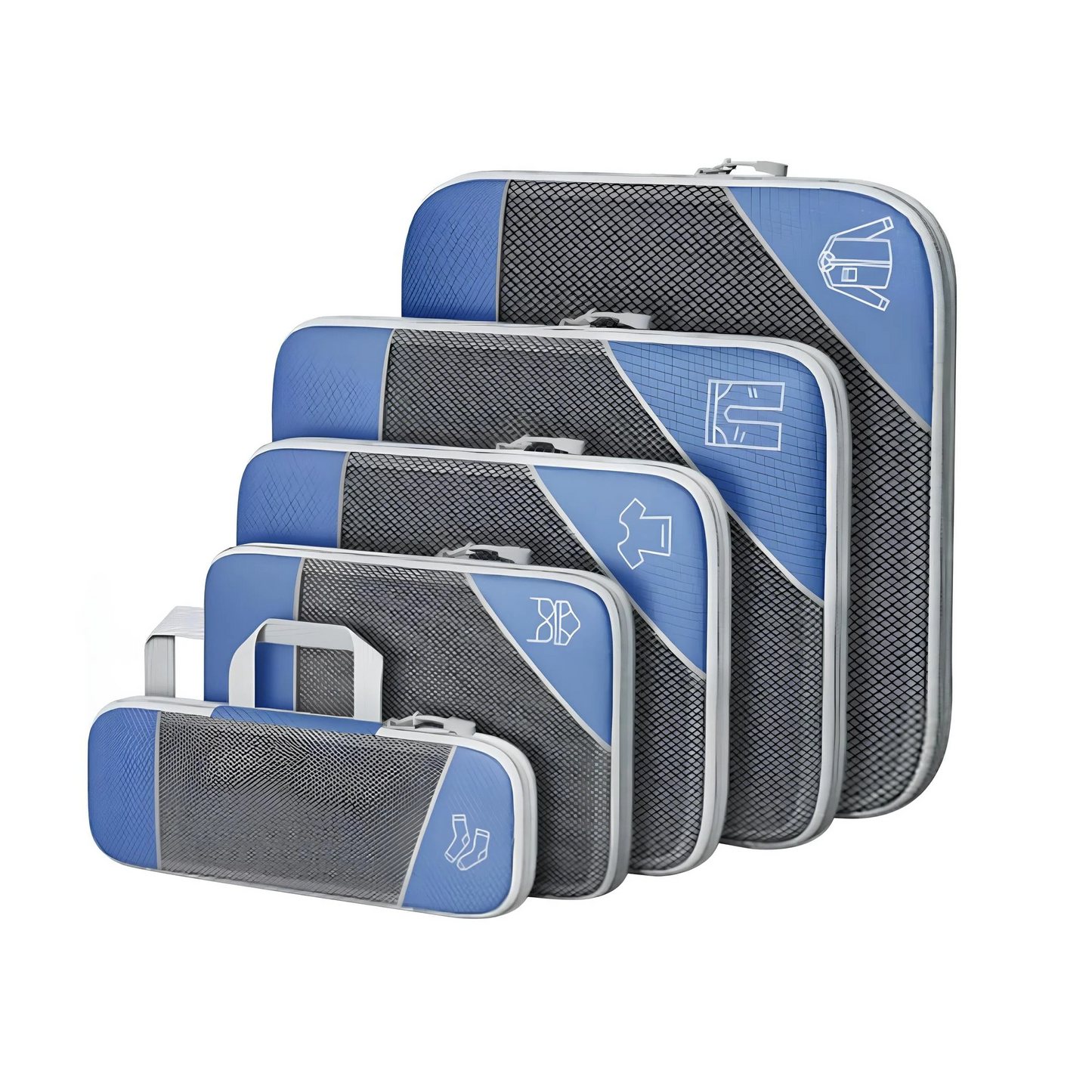5 pcs - Compression Packing Cubes