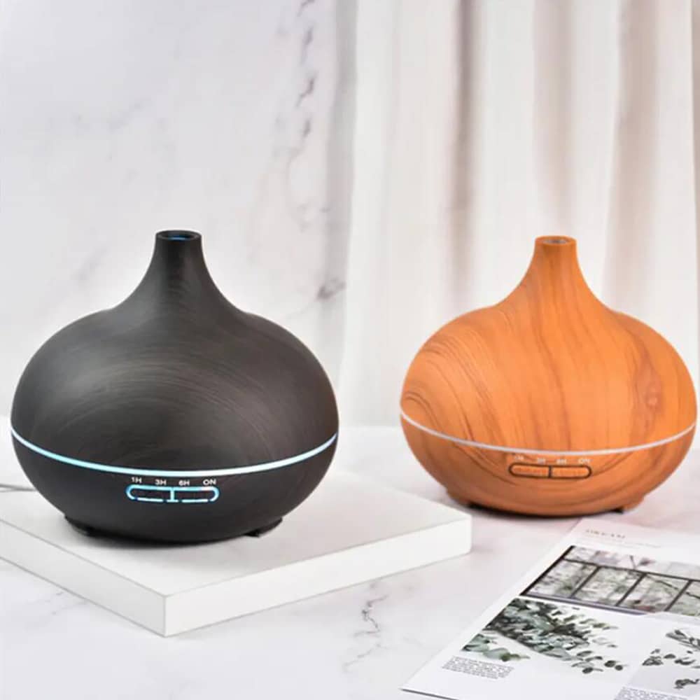 500 ml Aroma Diffuser with Wood Grain Finish