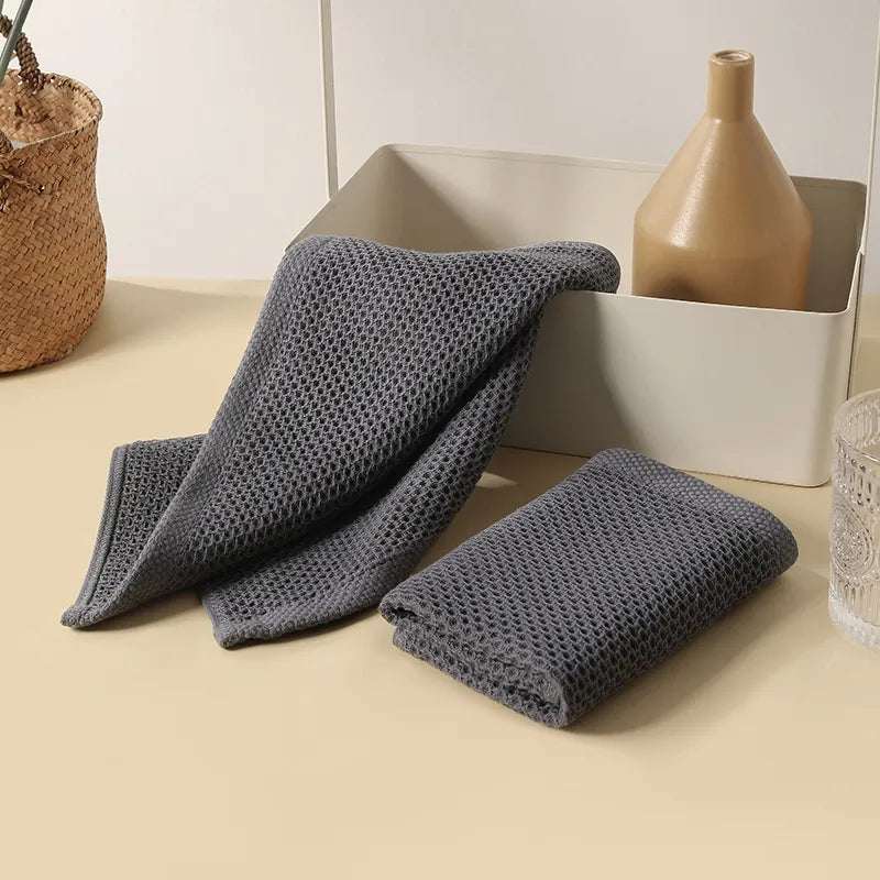 6-Pack Waffle Towels for Stylish Functionality