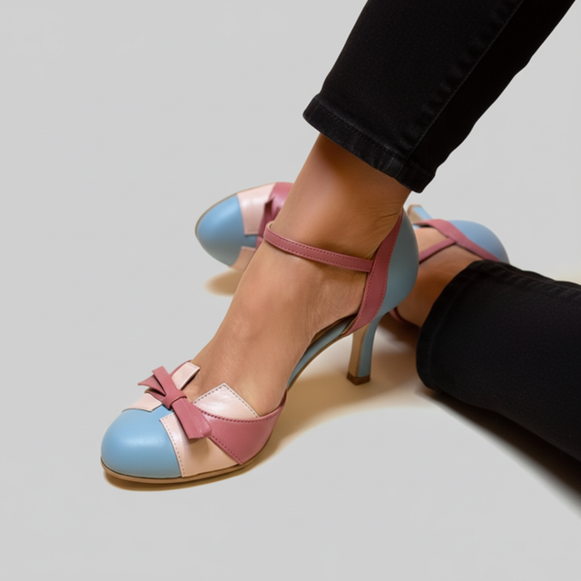 Ankle Strap Dress Heels for Women