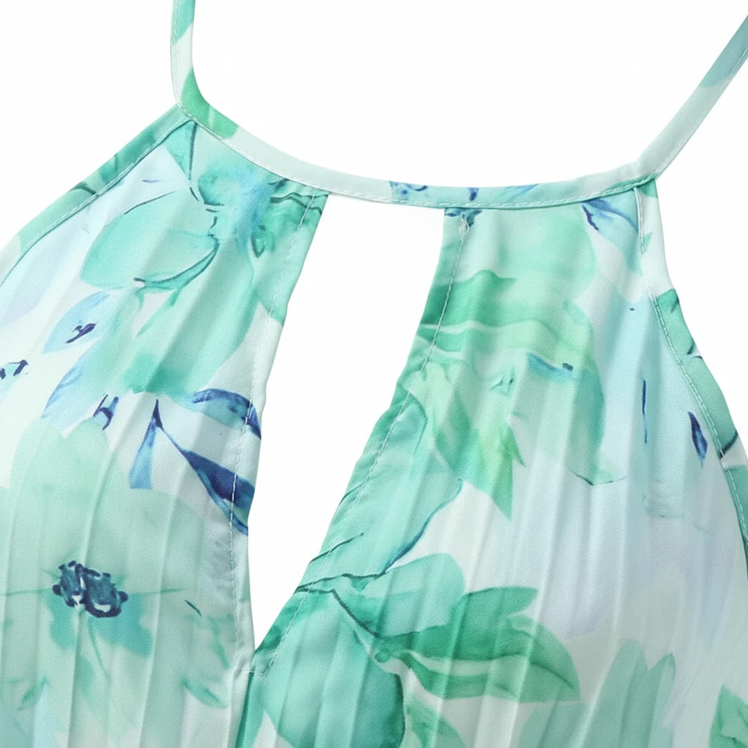 Floral A-Line Maxi Dress for Women