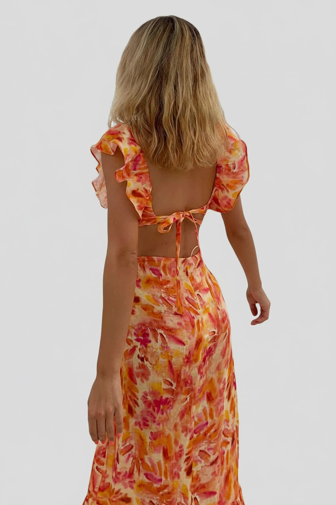 Floral Summer Maxi Dress for Women