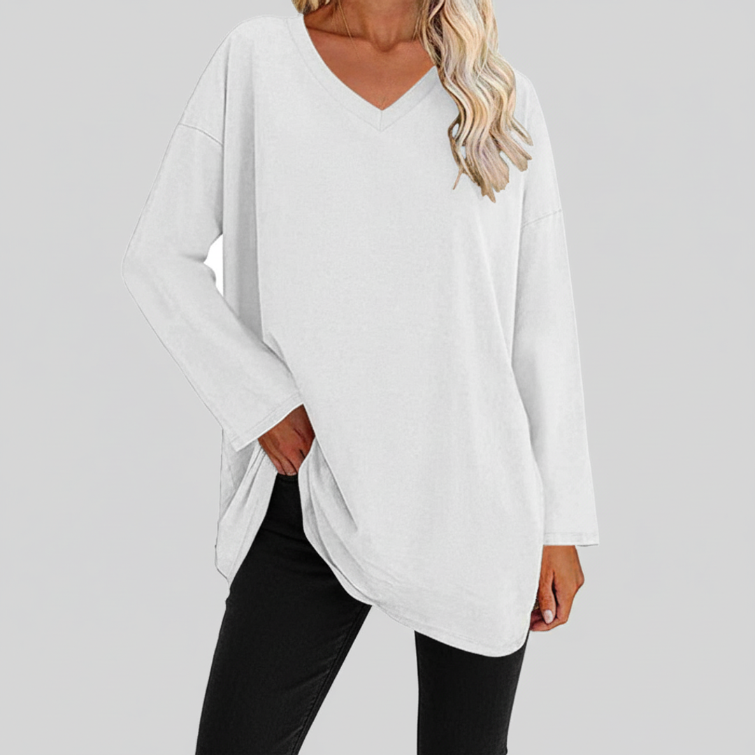 Long Sleeve Tunic Top for Women