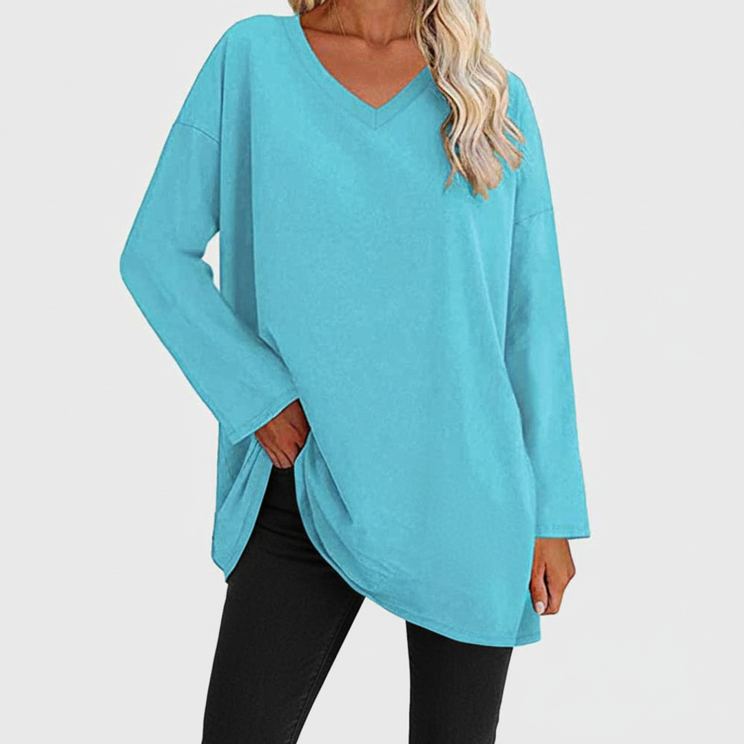 Long Sleeve Tunic Top for Women