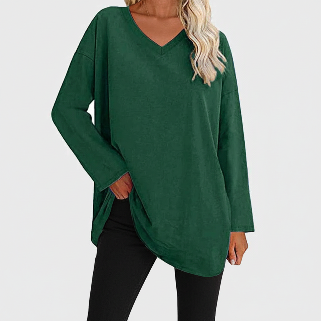 Long Sleeve Tunic Top for Women