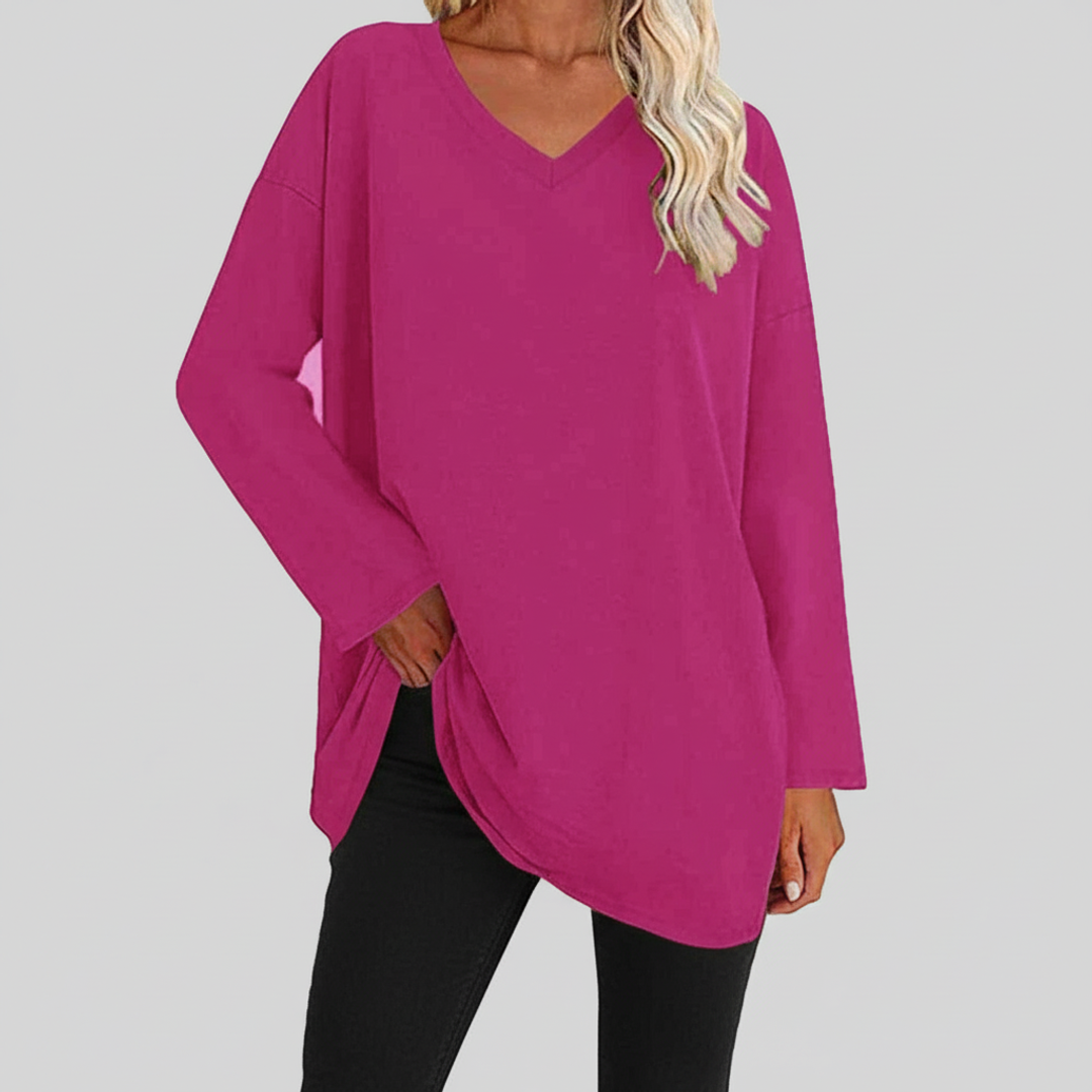 Long Sleeve Tunic Top for Women