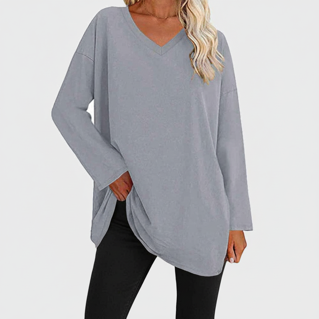 Long Sleeve Tunic Top for Women