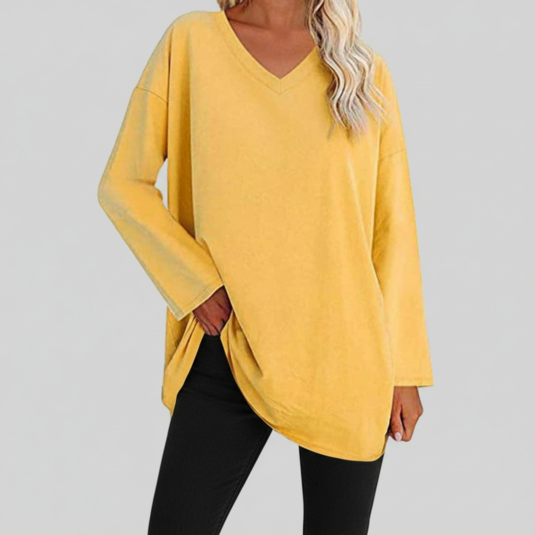 Long Sleeve Tunic Top for Women