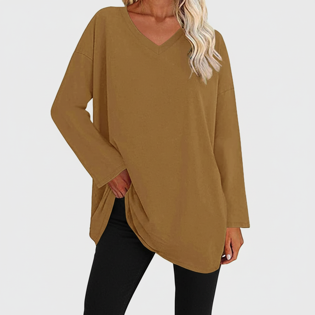 Long Sleeve Tunic Top for Women
