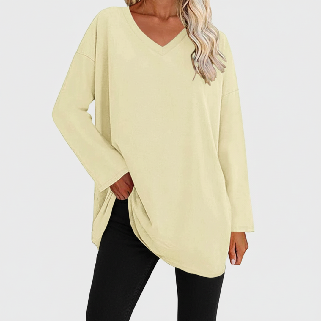 Long Sleeve Tunic Top for Women