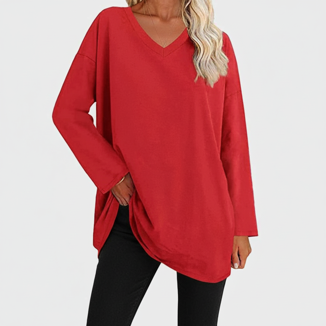Long Sleeve Tunic Top for Women