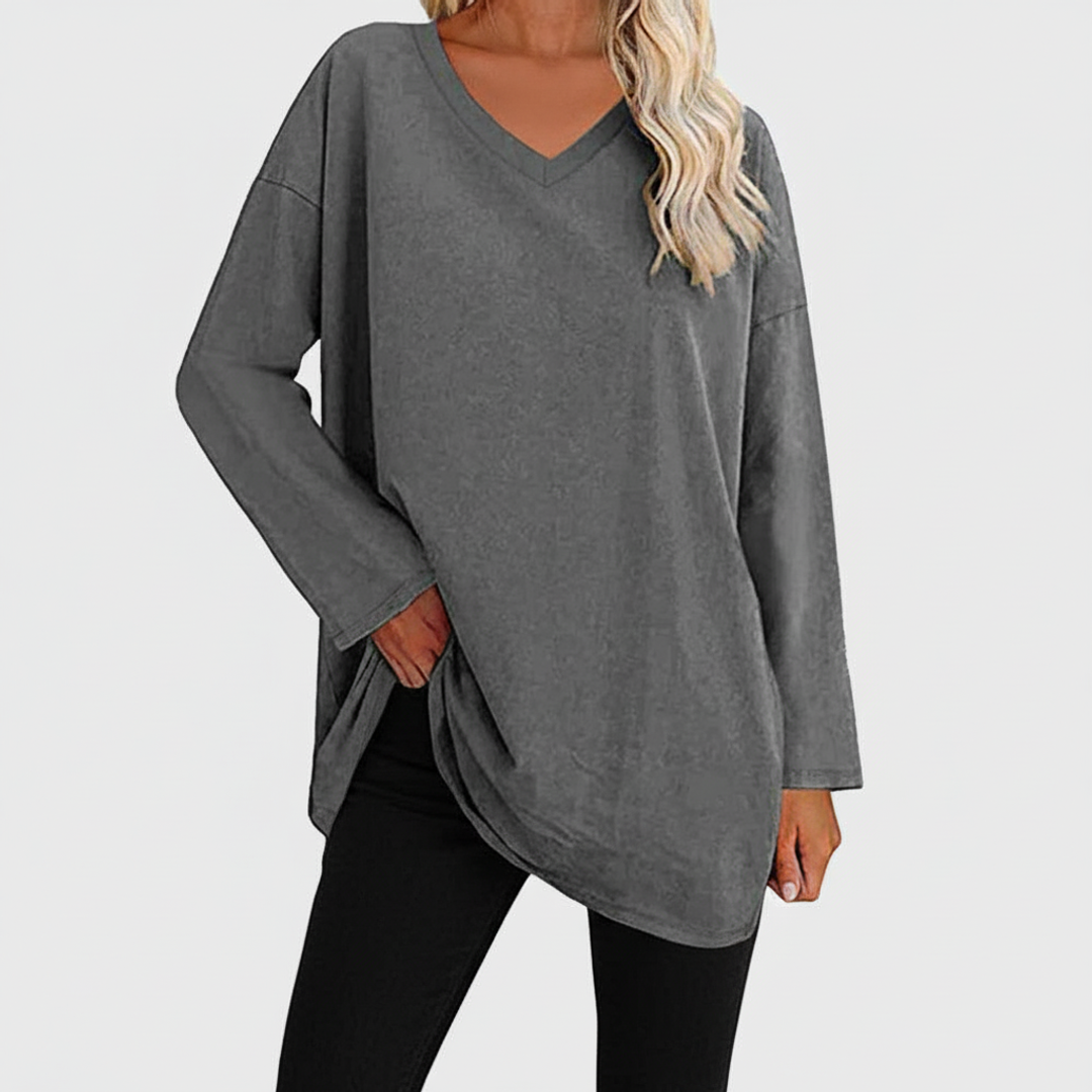 Long Sleeve Tunic Top for Women