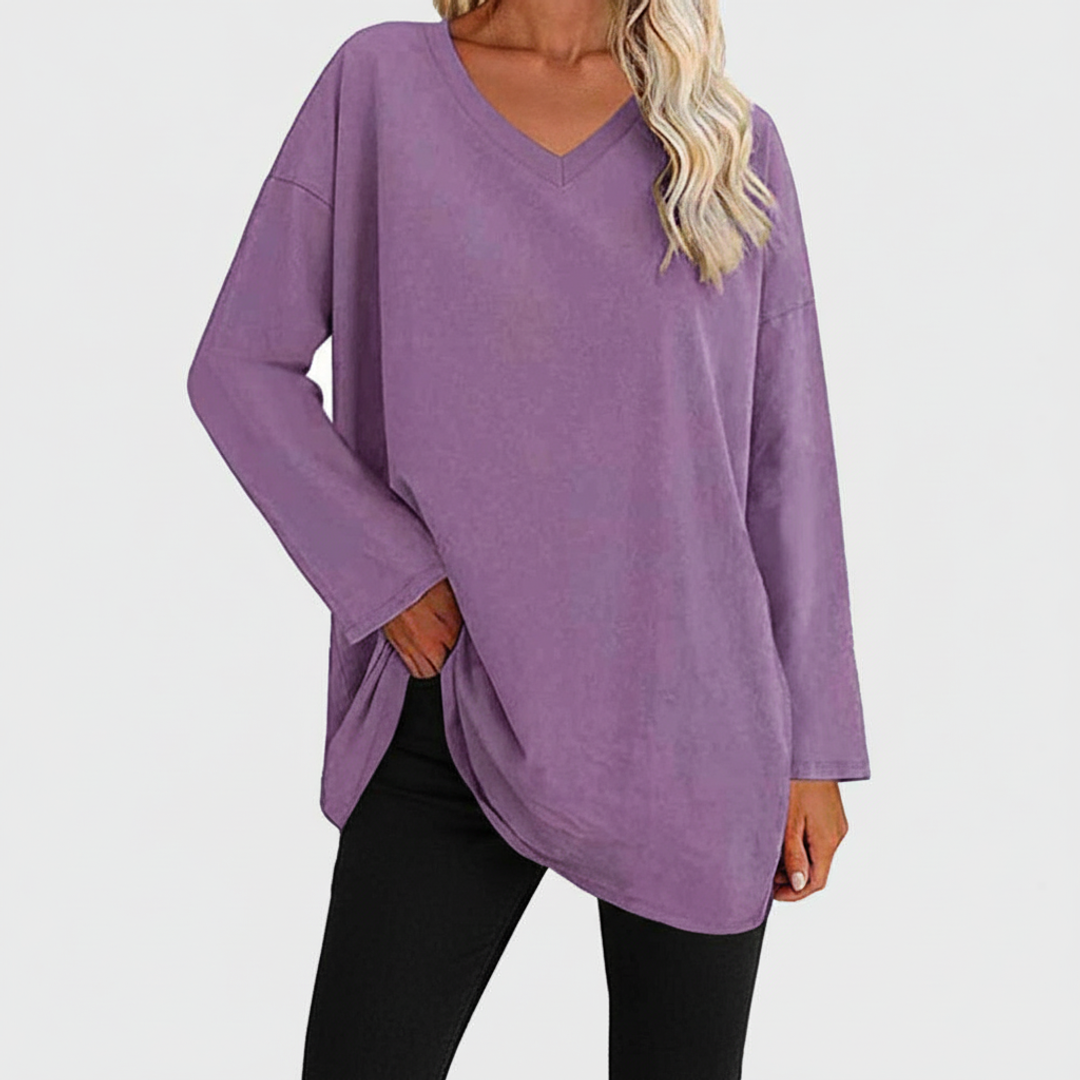 Long Sleeve Tunic Top for Women