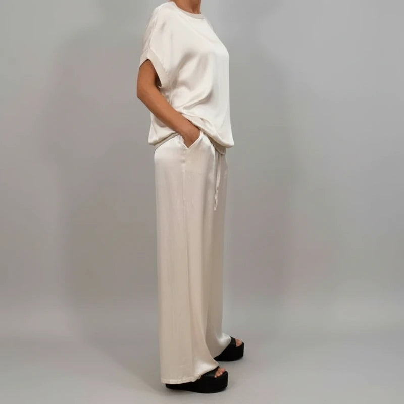 Relaxed Fit Two-Piece Set for Women