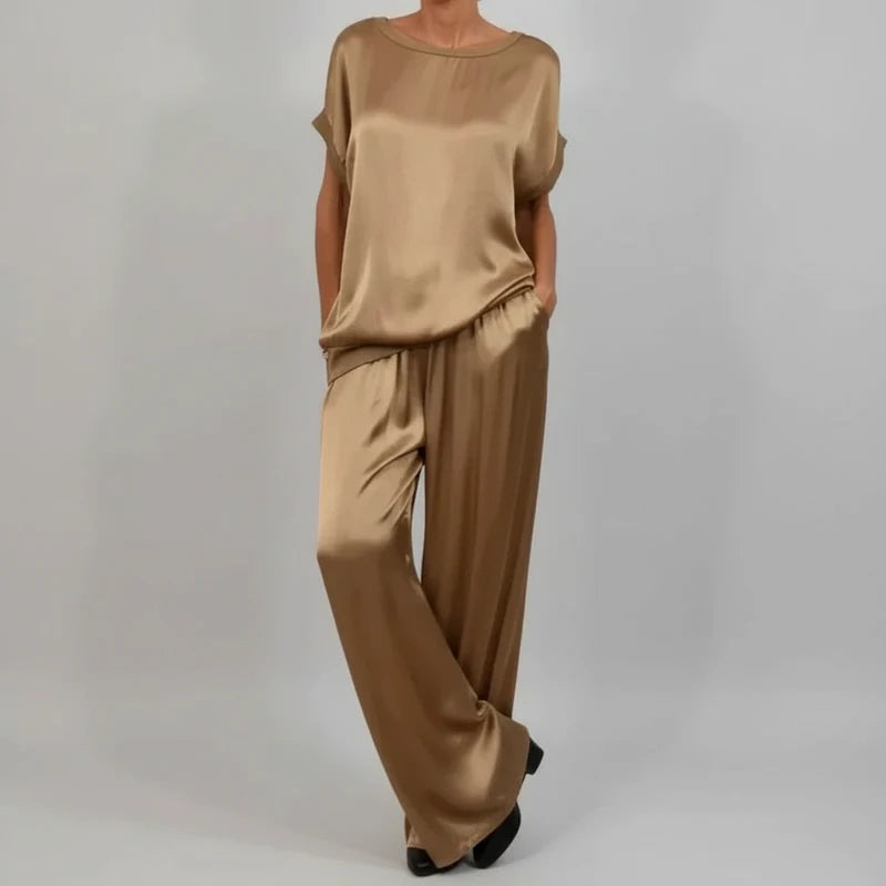 Relaxed Fit Two-Piece Set for Women