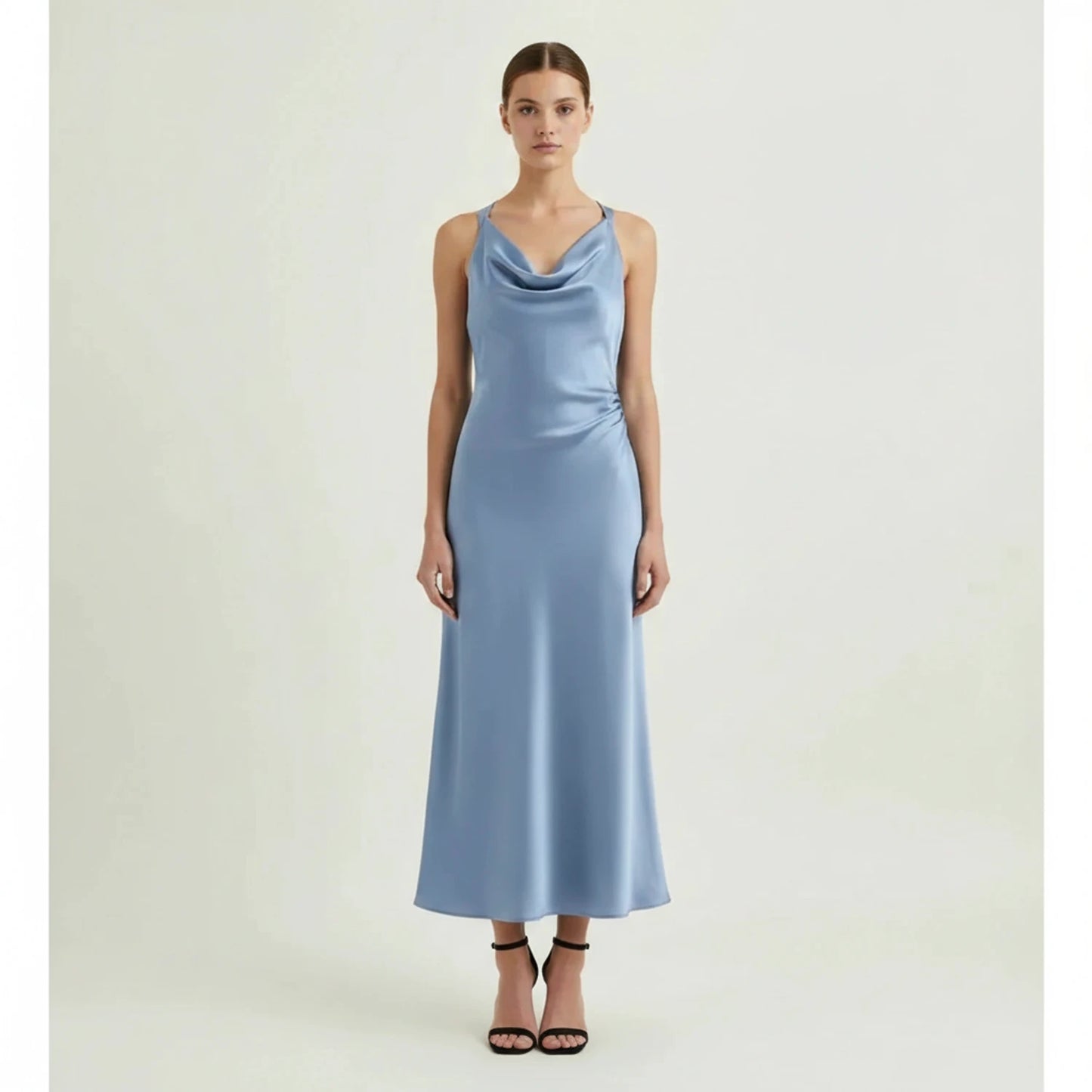 Sleeveless Bodycon Midi Dress for Women