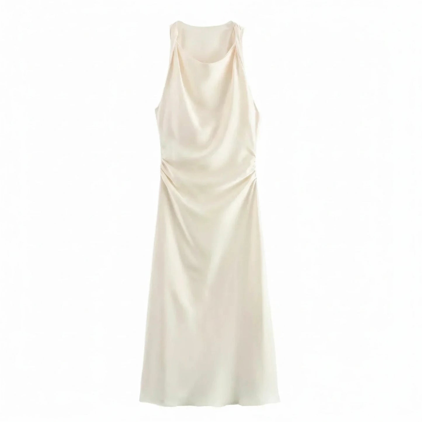 Sleeveless Bodycon Midi Dress for Women