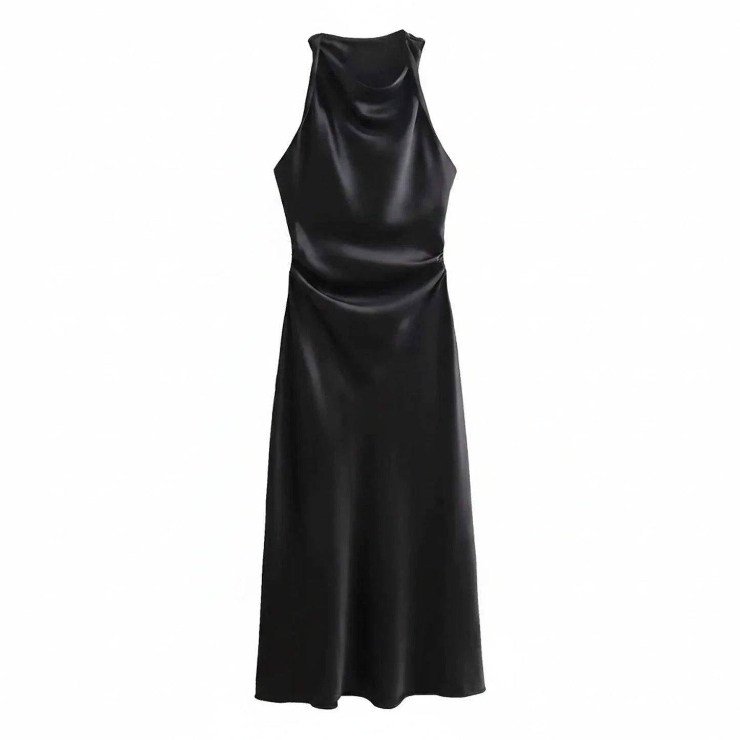 Sleeveless Bodycon Midi Dress for Women
