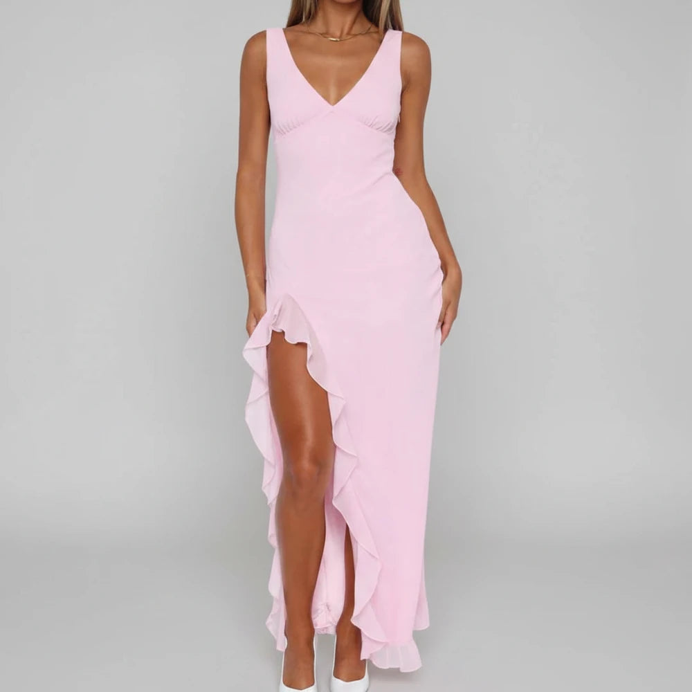 Sleeveless Slip Maxi Dress for Women