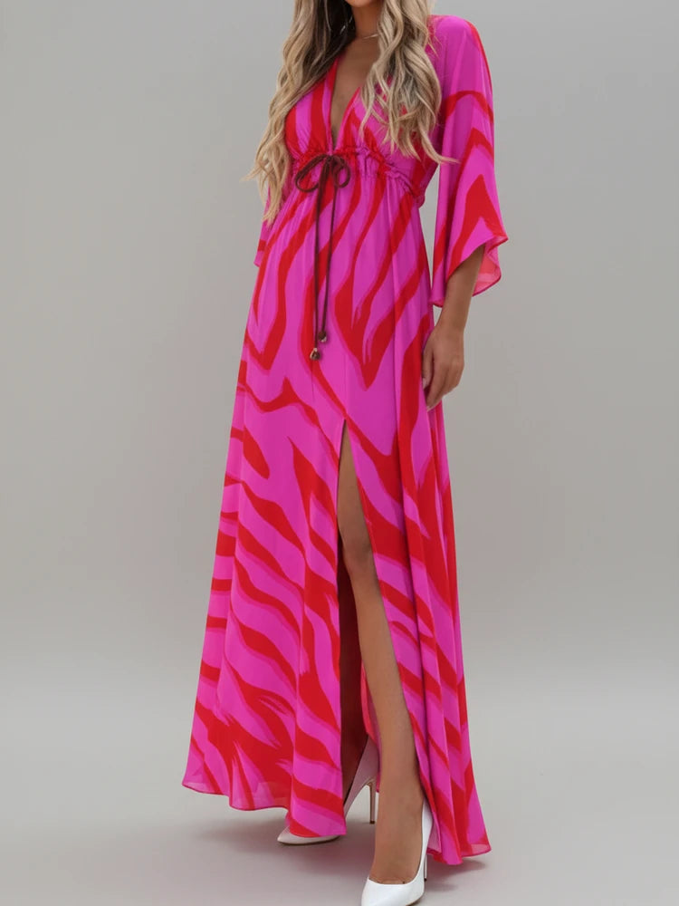 Split Thigh Maxi Dress for Women