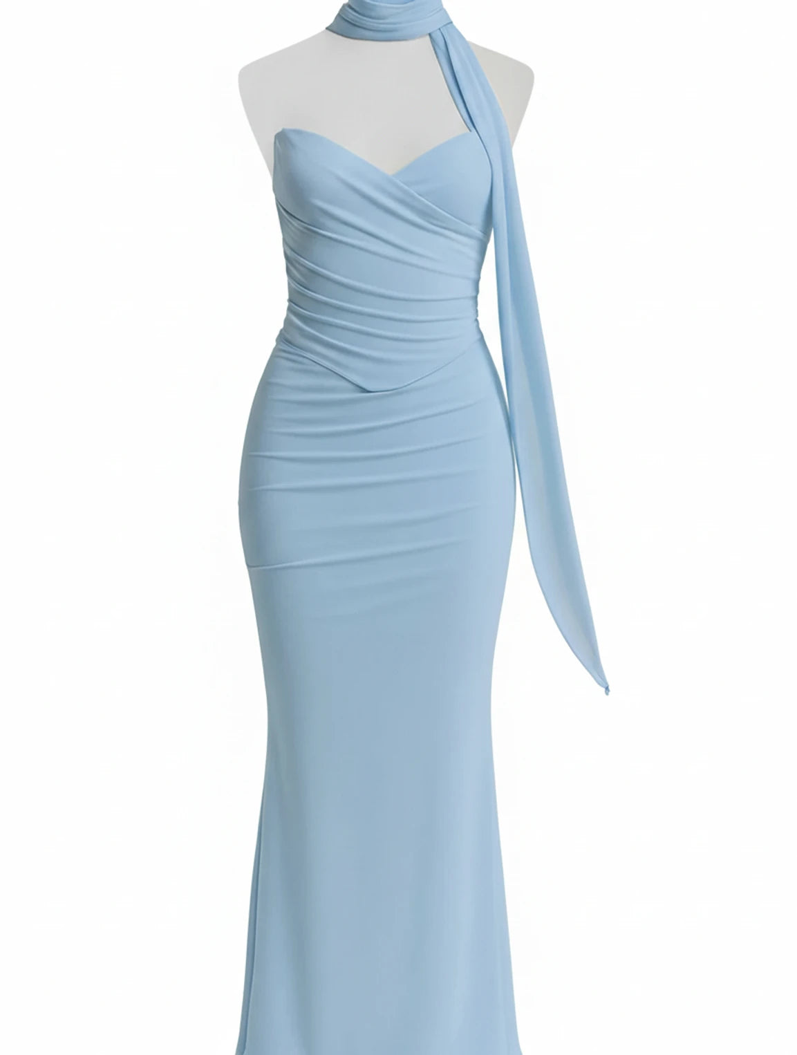 Strapless Bodycon Maxi Dress for Women