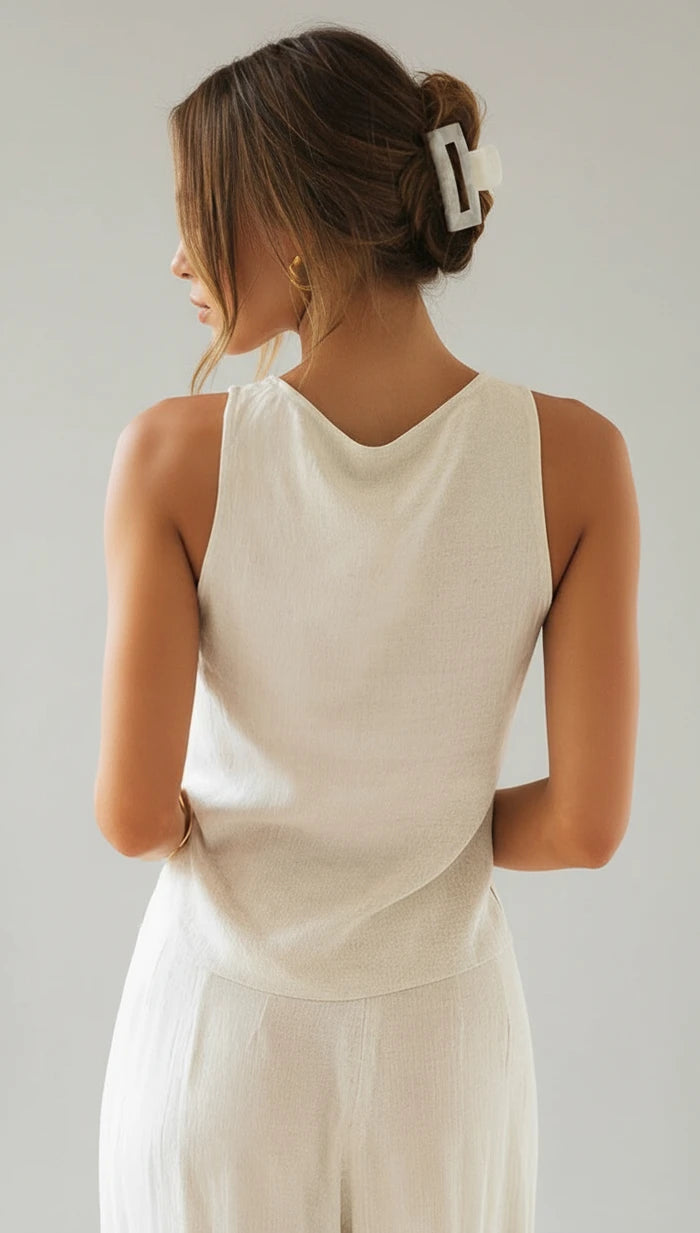 Wide Leg Tank Top Set for Women