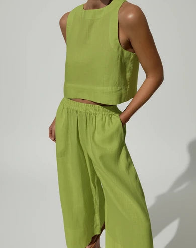 Wide Leg Two-Piece Set for Women