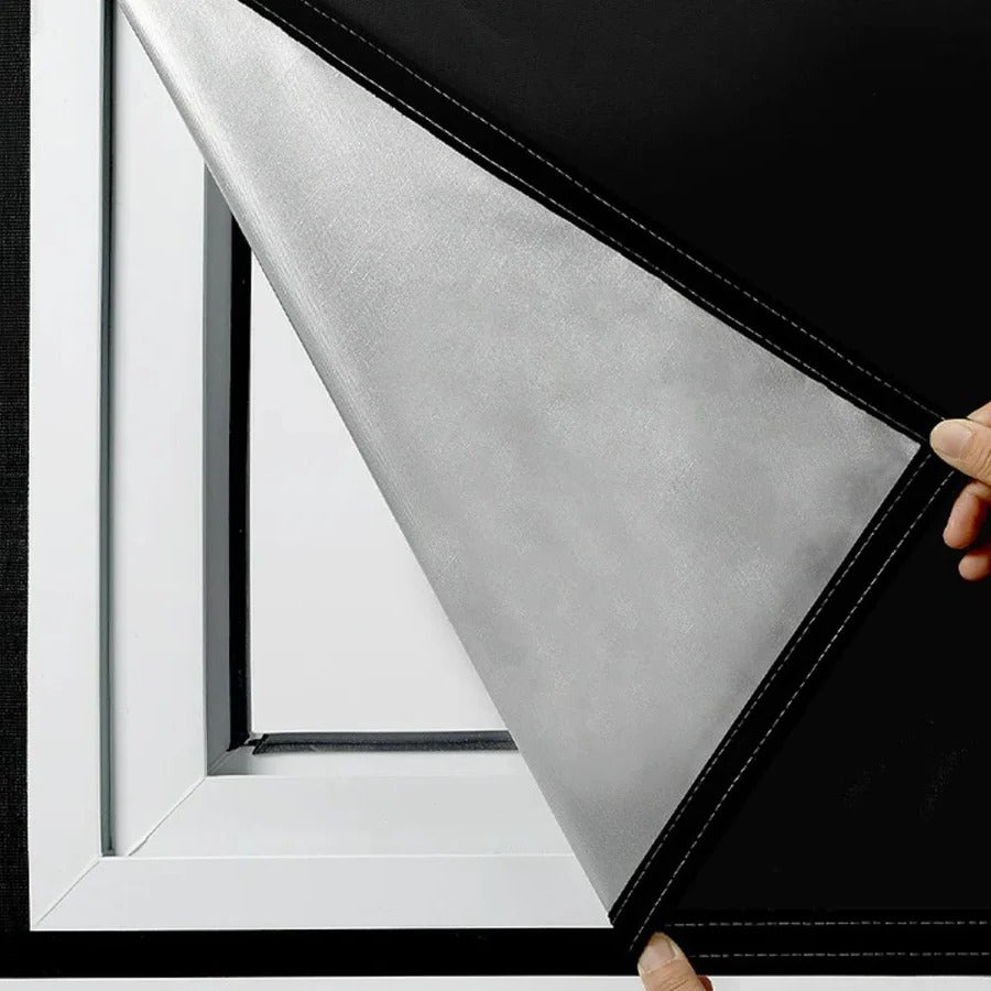 Adhesive Blackout Sun-Blocking Window Shade