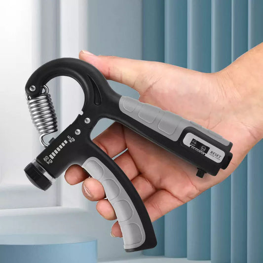 Adjustable Grip Strengthener with Counter