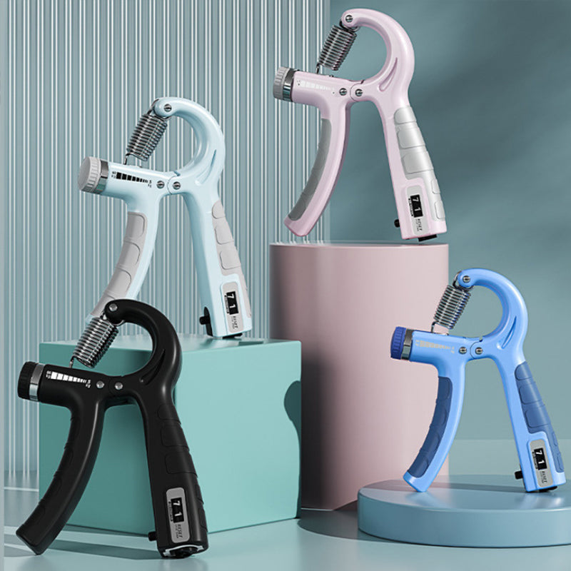 Adjustable Grip Strengthener with Counter