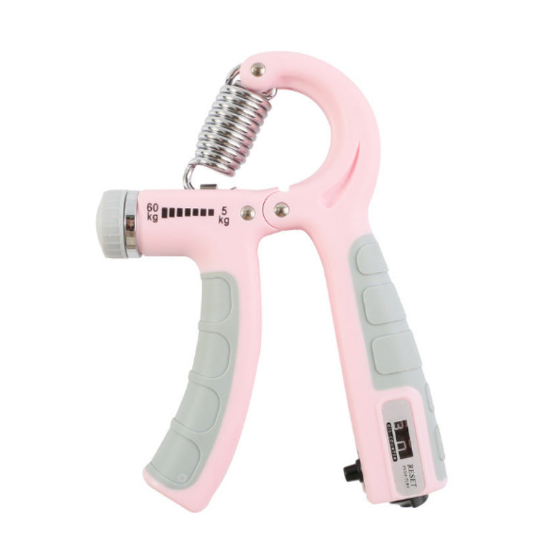 Adjustable Grip Strengthener with Counter