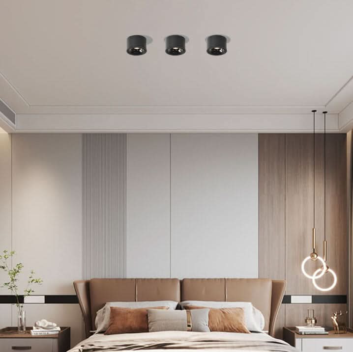Adjustable LED Flush Mount Ceiling Spotlight