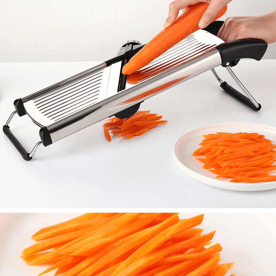 Adjustable Mandoline Slicer in Stainless Steel